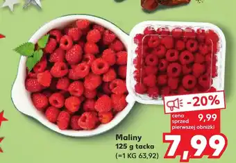 Kaufland Maliny 125 g oferta