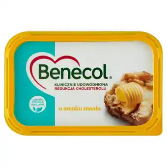 Carrefour Benecol tłuszcz do smarowania z dodatkiem stanoli roślinnych o smaku masła 400 g oferta