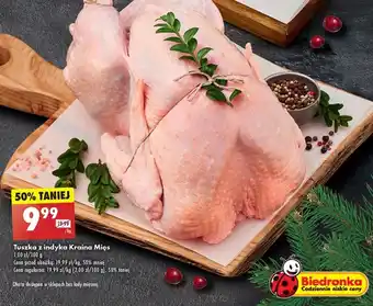 Biedronka Tuszka z indyka kraina mięs oferta