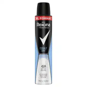 Biedronka Rexona men motion sense cobalt dry antyperspirant w aerozolu 200 ml oferta