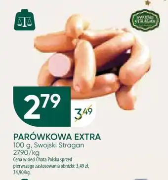 Chata Polska PARÓWKOWA EXTRA 100 g oferta