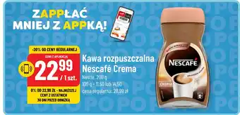 Polomarket Kawa rozpuszczalna Nescafé Crema 200 g oferta