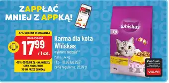 Polomarket Karma dla kota Whiskas 1,4 kg oferta