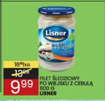 Wafelek Filet śledziowy po wiejski z cebulą 600g oferta