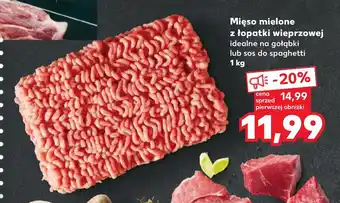 Kaufland Mięso mielone z łopatki wieprzowej 1 kg oferta