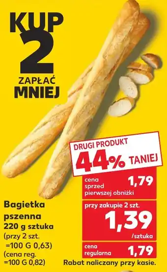 Kaufland Bagietka pszenna 220 g oferta