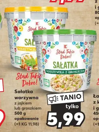 Kaufland Sałatka warzywna 500 g oferta