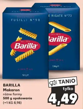 Kaufland BARILLA Makaron 500 g oferta