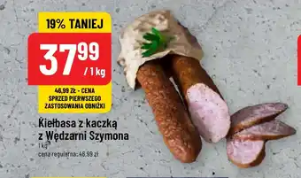 Polomarket Kiełbasa z kaczką z Wędzarni Szymona 1 kg oferta