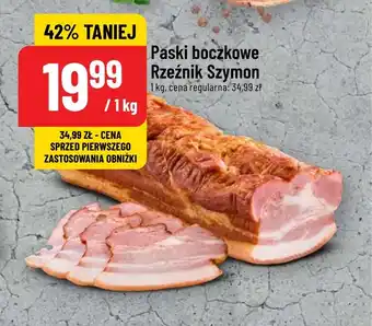 Polomarket Paski boczkowe Rzeźnik Szymon 1 kg oferta