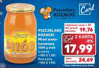 Kaufland PSZCZELARZ KOZACKI Miód wielokwiatowy 1300 g oferta