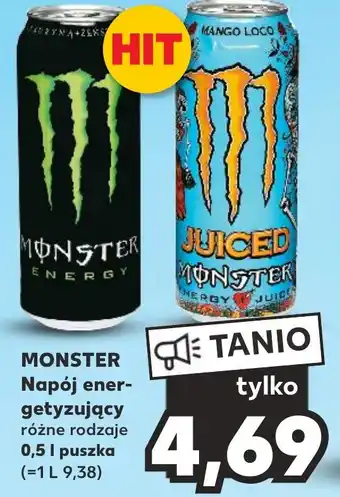 Kaufland MONSTER Napój energetyzujący 0,5 l oferta