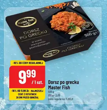 Polomarket Dorsz po grecku Master Fish 500 g oferta