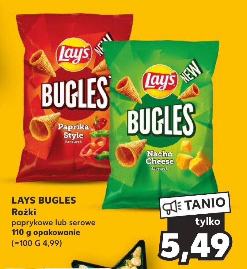 Promocja LAYS BUGLES Rożki 110 g w Kaufland
