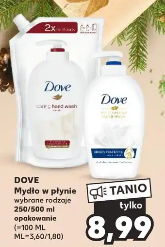 Kaufland DOVE Mydło w płynie 250/500 ml oferta