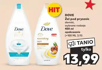 Kaufland DOVE Żel pod prysznic 450 ml oferta