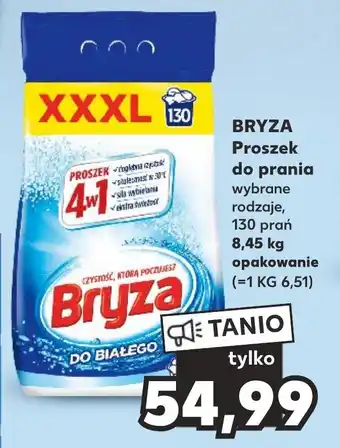 Kaufland BRYZA Proszek do prania 8.45 kg oferta