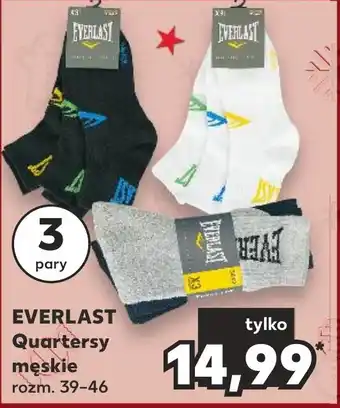 Kaufland EVERLAST Quartersy męskie 3-pak oferta