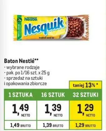 Makro Baton Nestlé 25g oferta