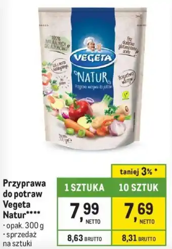 Makro Przyprawa do potraw Vegeta Natur 300g oferta