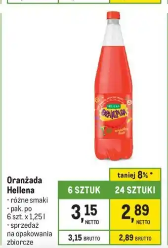 Oranżada Hellena 1,25l