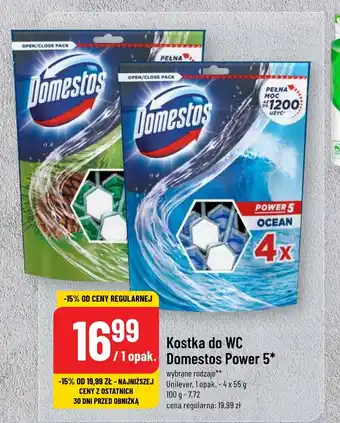 Polomarket Kostka do WC Domestos oferta