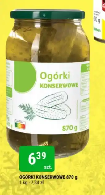 bi1 OGÓRKI KONSERWOWE 870 g oferta