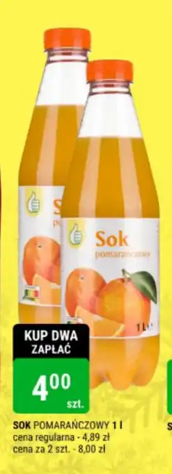 SOK POMARAŃCZOWY 1l
