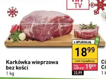 Stokrotka Karkówka wieprzowa bez kości 1kg oferta