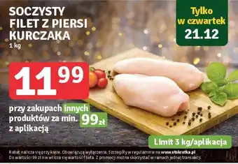 Stokrotka SOCZYSTY FILET Z PIERSI KURCZAKA 1kg oferta