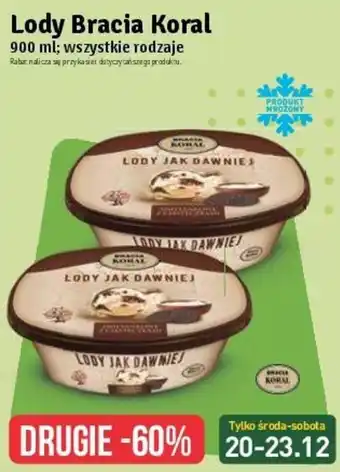 Stokrotka Lody Bracia Koral 900 ml oferta