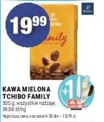 Stokrotka KAWA MIELONA TCHIBO FAMILY 500 g oferta