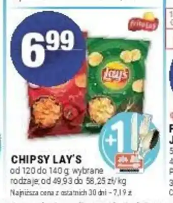 Stokrotka CHIPSY LAY'S od 120 do 140 g oferta