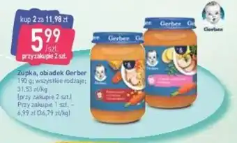 Stokrotka Zupka, obiadek Gerber 190 g oferta