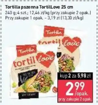 Stokrotka Tortilla pszenna TortilLove 25 cm 240g oferta