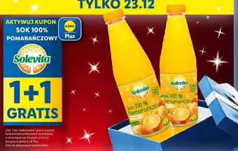 Lidl SOK 100% POMARAŃCZOWY oferta
