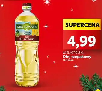 Lidl WIELKOPOLSKI Olej rzepakowy 1l oferta
