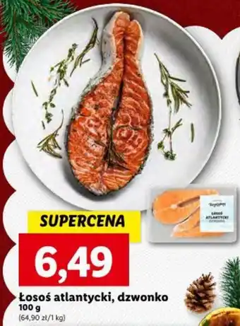 Lidl Łosoś atlantycki dzwonko 100 g oferta