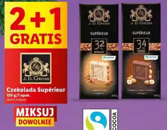 Lidl Czekolada Supérieur 150g oferta