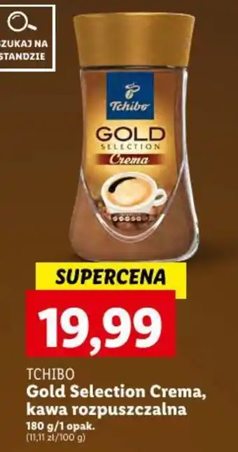 Lidl TCHIBO Gold Selection Crema kawa rozpuszczalna 180 g oferta
