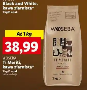 Lidl WOSEBA Ti Meriti kawa ziarnista 1kg oferta