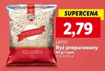 Lidl ŁAPSY Ryż preparowany 90 g oferta