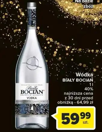 Carrefour Wódka biały bocian oferta