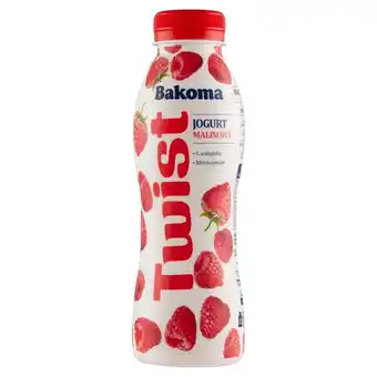 Netto Bakoma twist jogurt malinowy 370 g oferta
