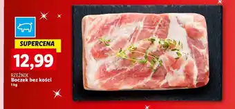 Lidl Boczek bez kości 1 kg oferta