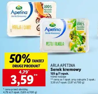 Lidl ARLA APETINA Serek kremowy 125 g/1 opak. oferta