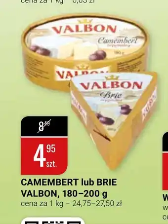 bi1 Camembert lub Brie Valbon 180-200g oferta