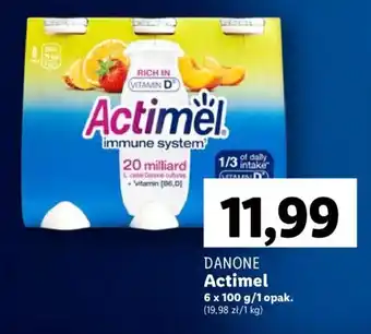 Lidl Actimel 6 x 100 g oferta