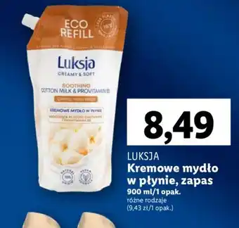 Lidl Kremowe mydło w płynie, zapas 900 ml/1 opak. oferta