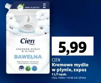 Lidl Kremowe mydło w płynie, zapas 1 l oferta